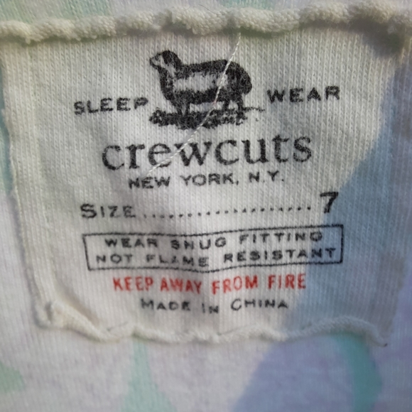 🎈3 for $10🎈Child's Sleep Shirt crewcuts size 7 - Picture 3 of 6